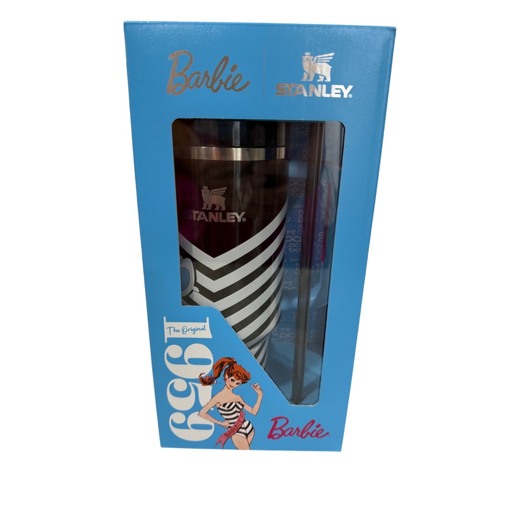 Stanley x Barbie 65th Anniversary 40oz Quencher H2.0 Tumbler The Original 1959 - Picture 6 of 6